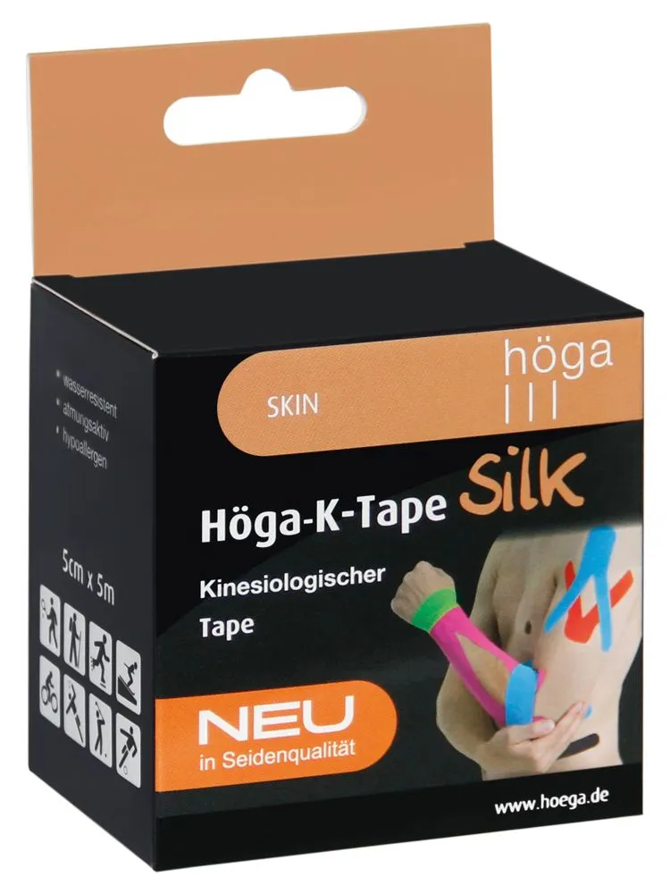 Höga K-Tape Silk 5 m x 5 cm kinesiotape zijde