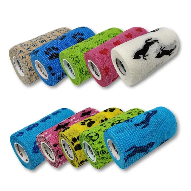 LisaCare Hechtpleister 10cm Bunte Motivmix 10 Stuks Waterafstotend