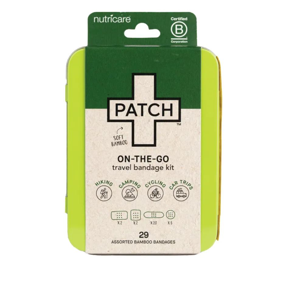 Patch On-The-Go Travel pleisterset 29 stuks bamboe