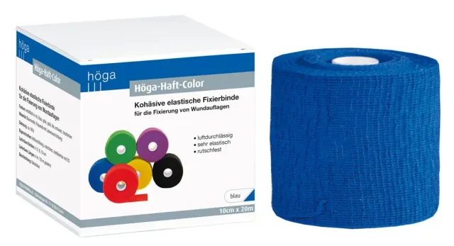 Höga Haft-Color fixatiezwachtel zelfklevend elastisch