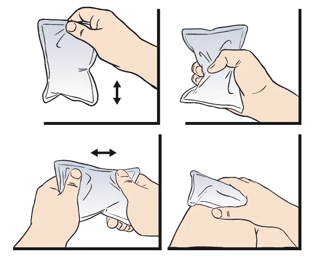 TravelSafe Ice Compress koud kompres 10,5x14 cm eenmalig