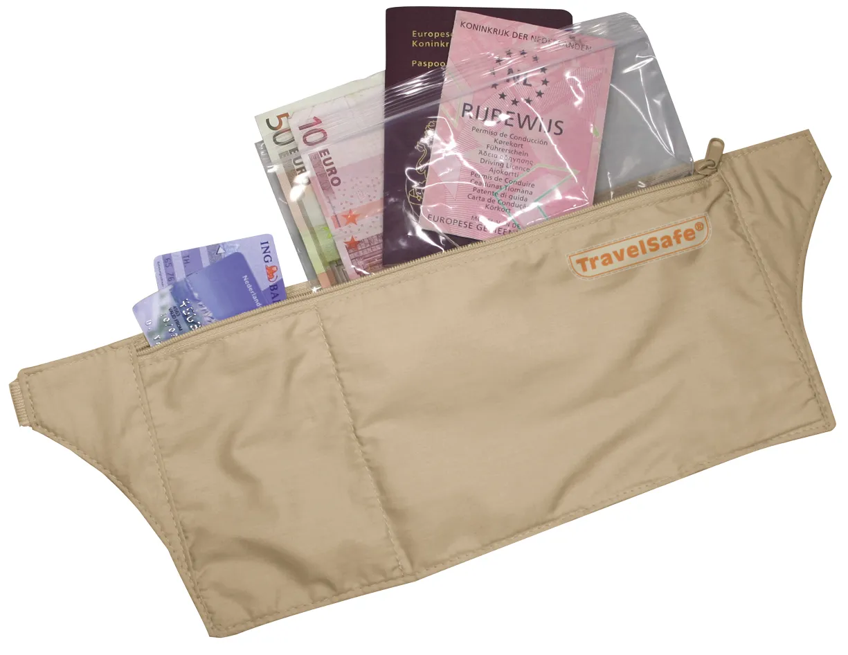 TravelSafe Moneybelt Basic geldgordel beige