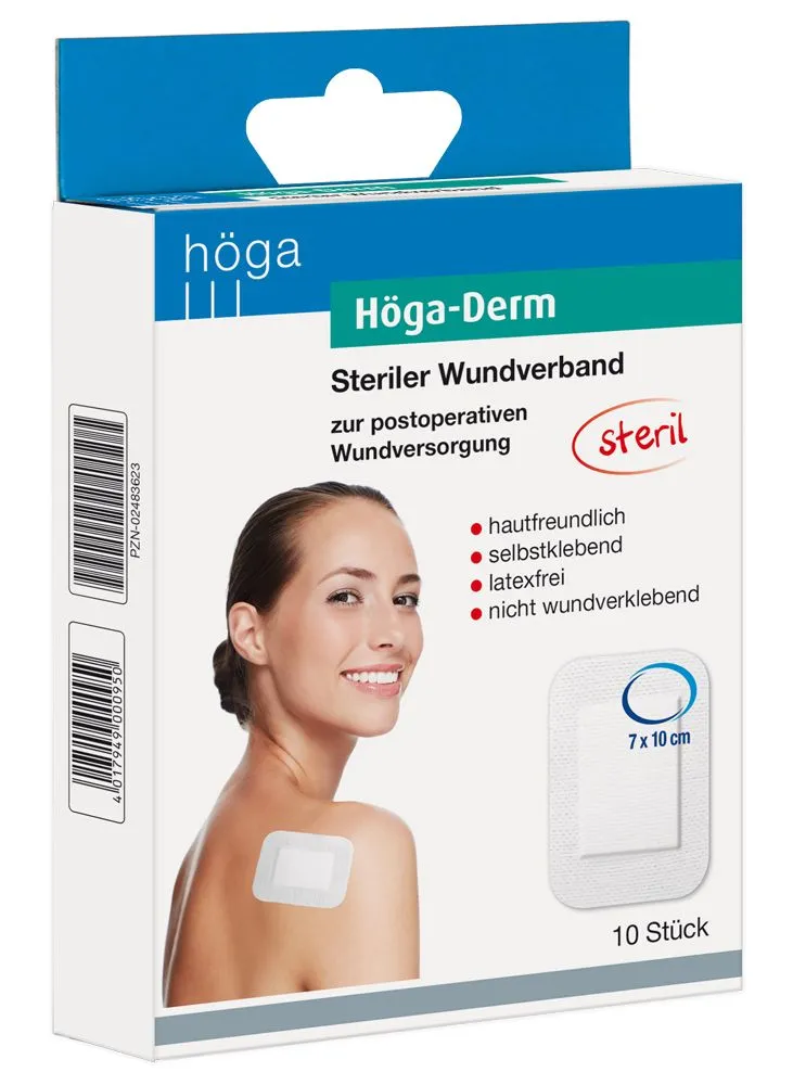 Höga Derm wondpleister steriel zelfklevend