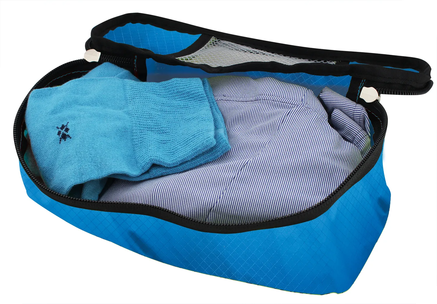 TravelSafe Bagage Cube packing cubes set 3-delig blauw
