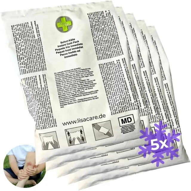 LisaCare Koudekompres 15x21cm Direct Koud Eenmalig