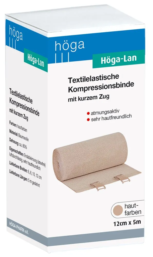 Höga Lan compressiezwachtel korte rek