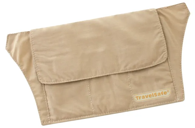 TravelSafe Moneybelt Large geldgordel beige 26x13 cm