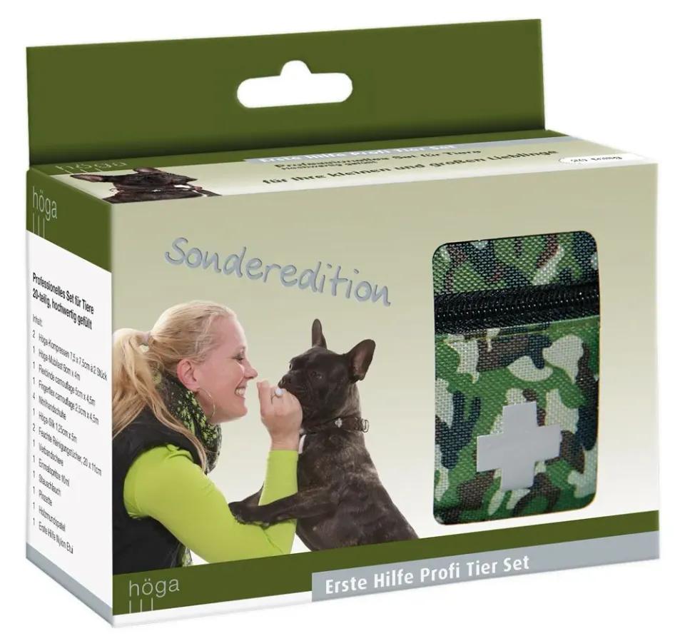 Höga Erste Hilfe Profi Tier Set EHBO-set 20-delig, voor dieren